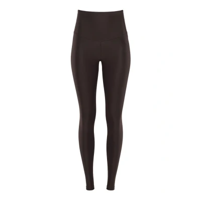 Immagine di Winshape Functional Comfort Tights HWL117C Vita Alta con Applicazione a Forma di V e Fascia Core, Ultra Soft Style, Fitness Tempo Libero Yoga Pilates