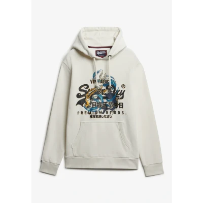 Immagine di Superdry Felpa con cappuccio, Uomo, Taglia: XL, Hellgrau