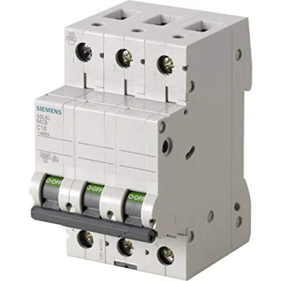 Immagine di Siemens 5SL6310 6 Dig.Industr. Interruttore magnetotermico 3 poli 10 A 400 V