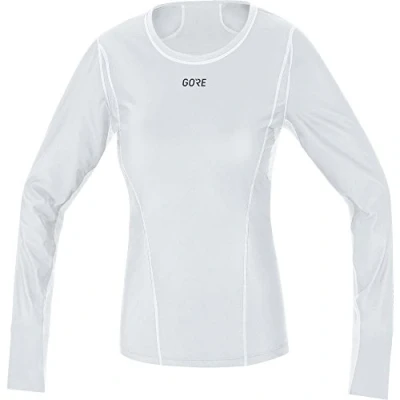 Immagine di GOREWEAR M Donna GORE WINDSTOPPER Base Layer Thermo Maglia manica lunga, Grigio Chiaro/Bianco, 38