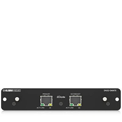 Immagine di Klark Teknik DN32 Dante Audinate Modulo di espansione con un ottimo 32 canali bidirezionali