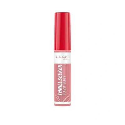 Immagine di Rimmel Thrill Seeker Glassy Gloss, Sprinkled Sugar, Idratante, Labbra dall’aspetto sano, Applicatore obliquo, Applicazione omogenea, Formula vegana, 10 ml
