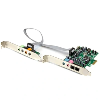 Immagine di STARTECH SCHEDA AUDIO INTERNA PCIE SURROUND 7.1 CANALI 24 BIT SPDIF