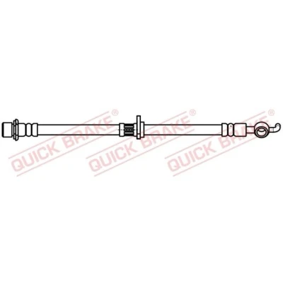 Immagine di QUICK BRAKE 50.751 Tubi Freno 486mm con filettatura interna TOYOTA: Yaris III Hatchback