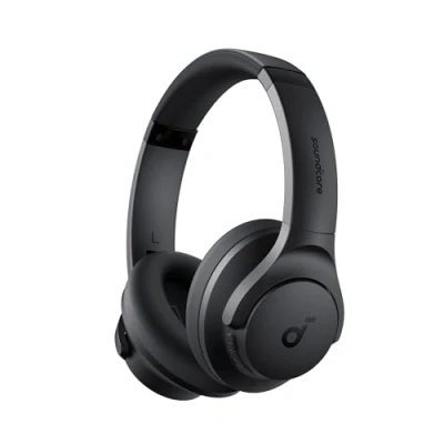Immagine di Soundcore by Anker Q20i Cuffie Bluetooth Cancellazione Rumore Attiva Ibrida, Wireless Over Ear, 40 Ore ANC, Hi Res audio, Bassi Potenti, Personalizza con App, Modalità Trasparenza
