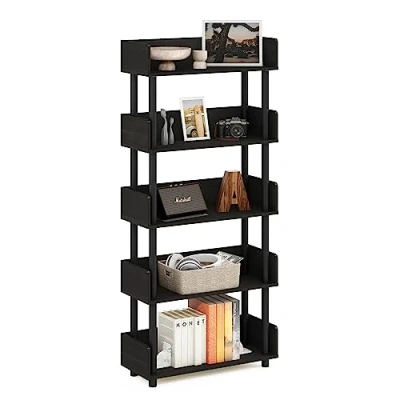 Immagine di Furinno Turn N Tube 5 Tier Toolless Espositore Rack, Espresso
