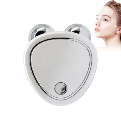 Immagine di HASAIKA® Massaggiatore Viso a Microcorrente, Microcurrent Face Lift Device, Microcorriente Antiarrugas,Sollevamento e Serraggio Della Pelle,Massaggio Anti Age (Bianco)