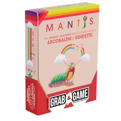 Immagine di Asmodee: Mantis Grab &amp; Game, Gioco da Tavolo in Formato Viaggio, 10+ Anni, 2 4 Giocatori, Edizione Italiano