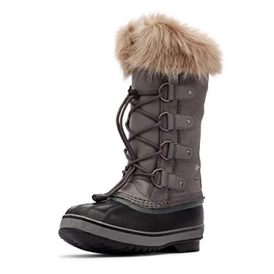 Immagine di Sorel Joan Of Arctic Boot WP, Stivali da Neve Invernali, Unisex Bambini e ragazzi, Quarry 2023, 32 EU