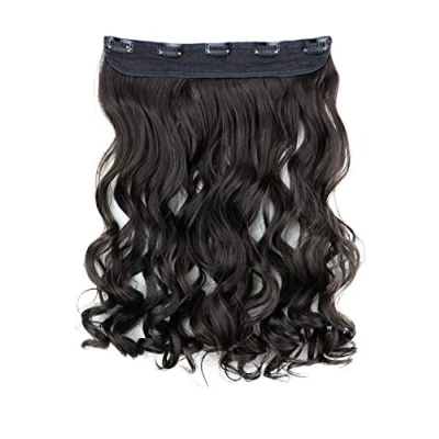 Immagine di CAISHA 60cm Clip In ExtensionsExtensions Per I Capelli Posticcio Liscio Bruna C53 1