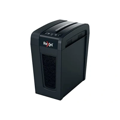 Immagine di REXEL Secure X8 SL Slimline Whisper Shred™,Distruggidocumenti Manuale,9 8 Fogli A4 (70 80 gr/mq), Taglio a Frammento, Livello di sicurezza P 4,per Uso Personale/Home Office,Capacità 14 Litri,2020126EU