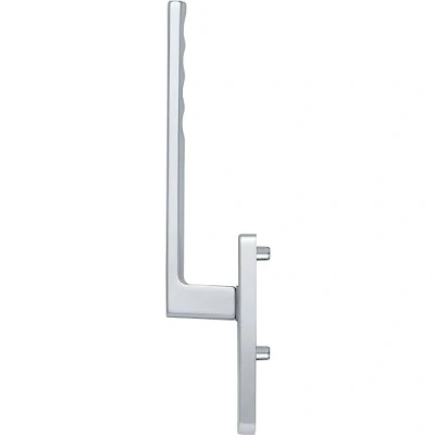 Immagine di HOPPE 11598585 Maniglia per Porta Scorrevole Toulon Esterna PZ, Lunghezza 253, Alluminio anodizzato Argento, silber eloxiert