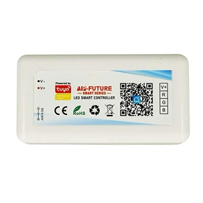 Immagine di LEDLUX CL3803 Mini Centralina Tuya Smart Controller Wi Fi Led Dimmer RGB 3 Canali Compatibile Con Alexa Google Home