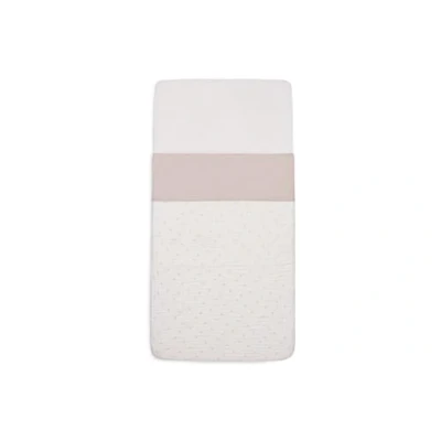 Immagine di Jollein Lenzuolo con angoli culla Slub Nougat, 75 x 100 cm, per culla, 100% cotone, certificato Oeko TEX, effetto lino, beige