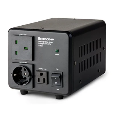Immagine di Bronson++ TI 800 Trasformatore 110 Volt Convertitore USA nucleo toroidale riduttore Watt Bronson 110V 800W