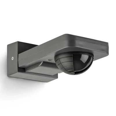 Immagine di SEBSON Rilevatore di Movimento Esterno IP65 Montaggio a Parete e Soffitto, LED adatto, Programmabile, 20m/360 Sensore con 3 Sensori, Fili