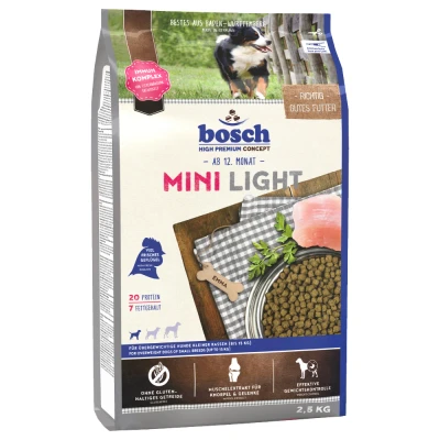 Immagine di bosch HPC Mini Light Cibo secco per cani in sovrappeso di piccola taglia (fino a 15 kg) 2500 g