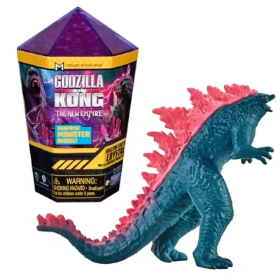 Immagine di Giochi Preziosi Godzilla X Kong Mini Personaggi In Cristallo Alti 5 Cm All&#039;Interno Di Cristalli Colore Differenti, Modello Casuale, Per Bambini A Partire Dai 4 Anni