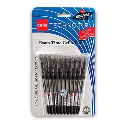 Immagine di Violoncello Technotip Set di 10 penne a sfera, colore: Nero