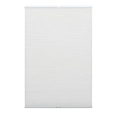 Immagine di GARDINIA Tenda oscurante termica alveolare Concept, Rullo a scomparsa, Incl. materiale di montaggio, plissettata EASYFIX con due binari scorrimento, Bianco, 60 x 130 cm (P A)
