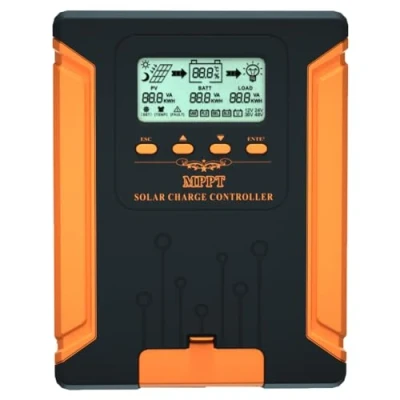 Immagine di SolaMr 100A MPPT Regolatore di Carica Solare 12V/24V/36V/48V Auto con Ddisplay LCD Pannello Max 180V Ingresso per Gel Sigillato Allagato e Batteria al Litio CM