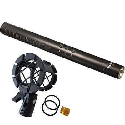 Immagine di Rode NTG 4 microfono direzionale + supporto per Keepdrum PCMH1