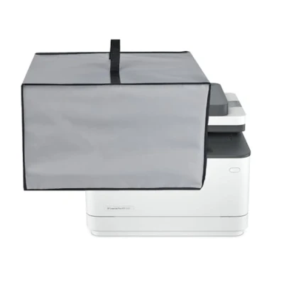 Immagine di Copertura antipolvere per stampante, impermeabile, compatibile con stampanti laser HP LaserJet Pro MFP 3101fdw/MFP 3101sdw/MFP 4101fdw, stampante Brother DCP L2640DW/MFC L2820DW (grigio argento)