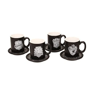 Immagine di SD Toys Tazze regalo con 4 stemmi Harry Potter, multicolore