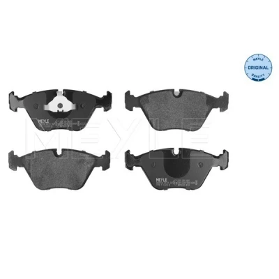 Immagine di MEYLE 025 209 6820 Kit pastiglie freno ORIGINAL Quality Assale anteriore Predisposto per contatto segnalazione usura con lamierino anticigolío