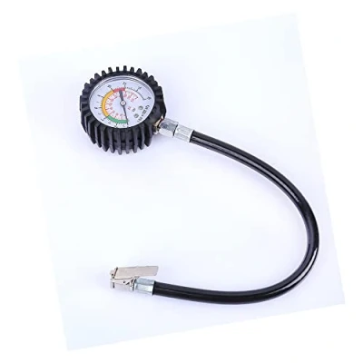 Immagine di Manometro Pressione Pneumatici Misuratore Gonfiatore Tester, Compressore Gonfiaggio Aria Pneumatico, Manometri Per pneumatici, di alta Precisione Verifica
