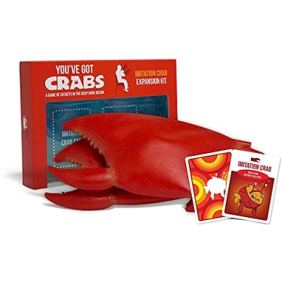 Immagine di You&#039;ve Got Crabs: Imitation Crab Expansion Pack by Exploding Kittens Card Games for Adults Teens &amp; Kids Fun Family