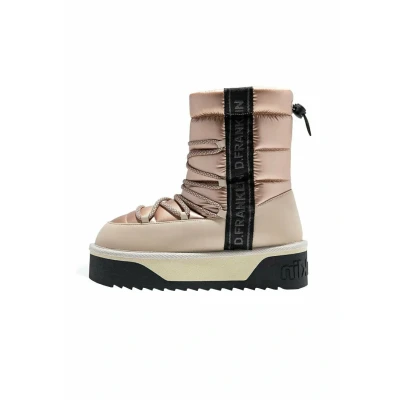 Immagine di D.Franklin Stivali da donna con fodera interna in pelo Nordic V.2 Bomb, beige, 40 EU