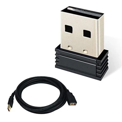 Immagine di CYCPLUS Mini Chiavetta USB Ant+ STICK Ricevitore Bicicletta Adattatore Bluetooth Sensore di Velocità Bici Dongle Sensori Cablati o Senza Fili per Garmin Zwift Wahoo TrainerRoad U2