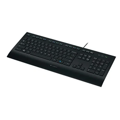 Immagine di Logitech K280E Pro Tastiera Business Cablata, Layout US ‎Internazionale Qwerty, Nero