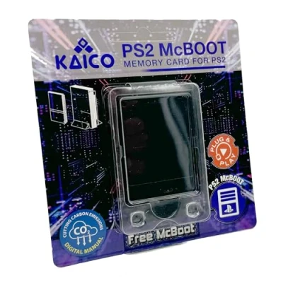Immagine di Kaico Free McBoot 8MB PS2 Memory Card con FMCB 1.966 per Sony Playstation 2 La tua Plug and Play CFW