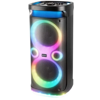 Immagine di Trevi XF 3150 KB Speaker Portatile Karaoke 130W, Connettività Audio Wireless, USB/SD, Luci Disco, Funzione TWS e Microfono Incluso, Batteria Integrata