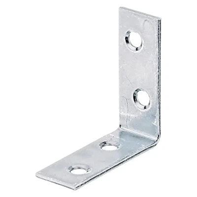 Immagine di Alberts 336219 Squadretta per sedie, zincato con procedimento Sendzimir, 50 x 15 mm, Set da 12