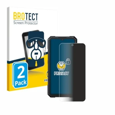 Immagine di brotect (2 Pezzi Pellicola Privacy per Cubot KingKong X [Anti Spy, Protettiva Chiara, Blue Light Filter]