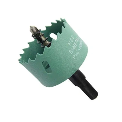 Immagine di Sega a tazza 50mm, punta LAIWEI per forare legno, lamiere sottili, profili in alluminio, PVC, ecc. Strumento di foratura affilato e resistente