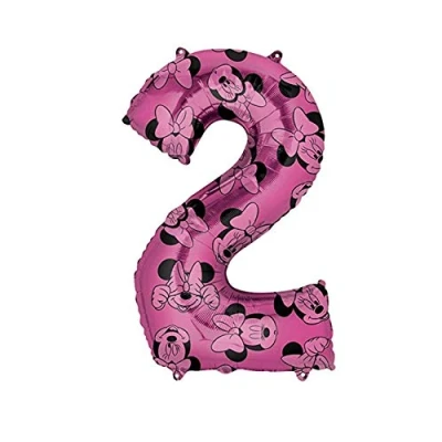 Immagine di Palloncino Di Compleanno Minnie Mouse Numero 2