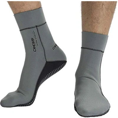 Immagine di Cressi Ultra Stretch Neoprene Socks 1.5mm Calzari per Apnea e Immersione in Bifoderato, Unisex Adulto