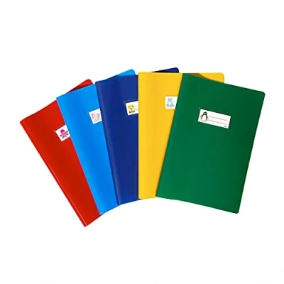 Immagine di Favorit, Copertine Quaderni A4 Colorate con Etichetta, 10 Pezzi, Multicolori