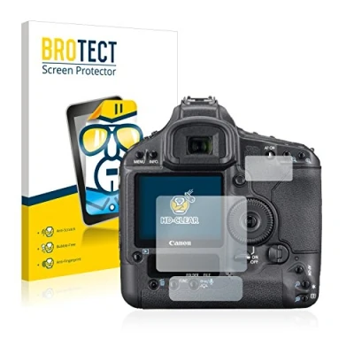 Immagine di brotect Pellicola Protettiva per Canon EOS 1Ds Mark III Protezione Schermo (2 Pezzi) [Trasparente, Anti Impronte]