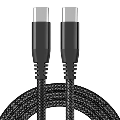 Immagine di BIBTIM cavo USB C a 1M, 2.0 Type ricarica rapida da 60W 20V/3A, compatibile con MacBook iPad Air 5 Pro 2021 Galaxy S22 S21 Ultra S20 FE S10 A12 Mi 11 Note 10 Google Pixel 7
