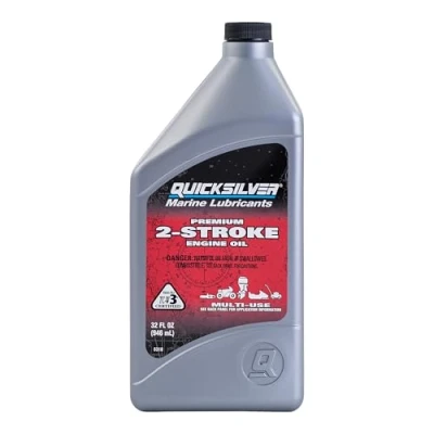 Immagine di Mercury Quicksilver Premium 2 ciclo tempi fuoribordo olio 907,2 gram