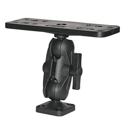 Immagine di Scotty 1.5 inch Ball Mount con Fish Finder &amp; Piastra di Montaggio Universale Portacanne da barca