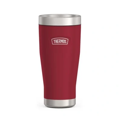 Immagine di Thermos ICON MUG 0,47 l, rosso/berry mat, tazza termica da 470 ml, caffè to go, in acciaio inox, 7 h caldo/freddo 22 h, lavabile lavastoviglie, assolutamente ermetica, senza BPA