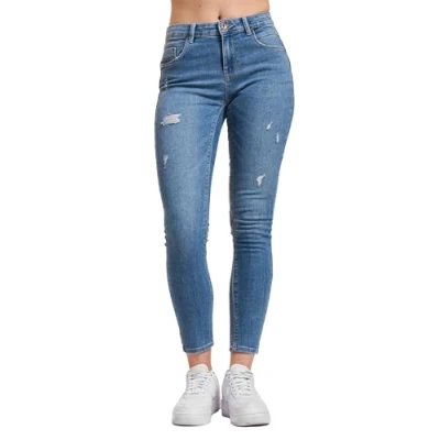 Immagine di ONLY Onldaisy Reg Push Up SK Ank DEST DNM Box Jeans, Media Blu Denim, 31W x 32L Donna