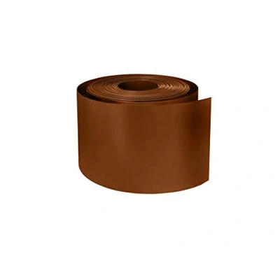 Immagine di Thermoplast® Strisce di protezione per recinzione, giardino, terrazza, balcone, in polipropilene, resistente ai raggi UV, orizzonte Basic, 26 m x 190 mm = 4,94 m2, colore marrone, RAL 8011