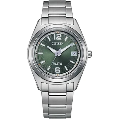 Immagine di Citizen Orologio Analogo al Quarzo Giapponese Donna con Cinturino in Titanio FE6151 82X